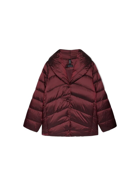 Fiorella Rubino Fiorella Rubino Giubbotto piumino F037T001587N036 Bordeaux Over Fit