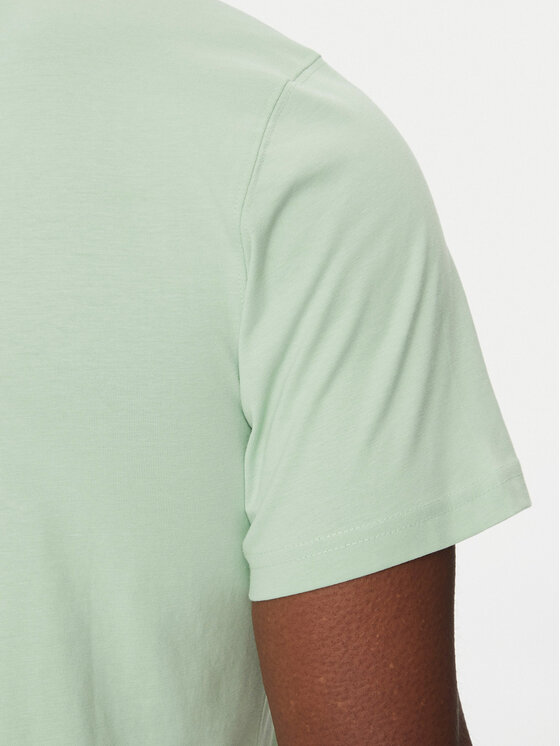 Barbour Barbour T-Shirt Essential Sports MTS0331GN45 Zielony Tailored Fit