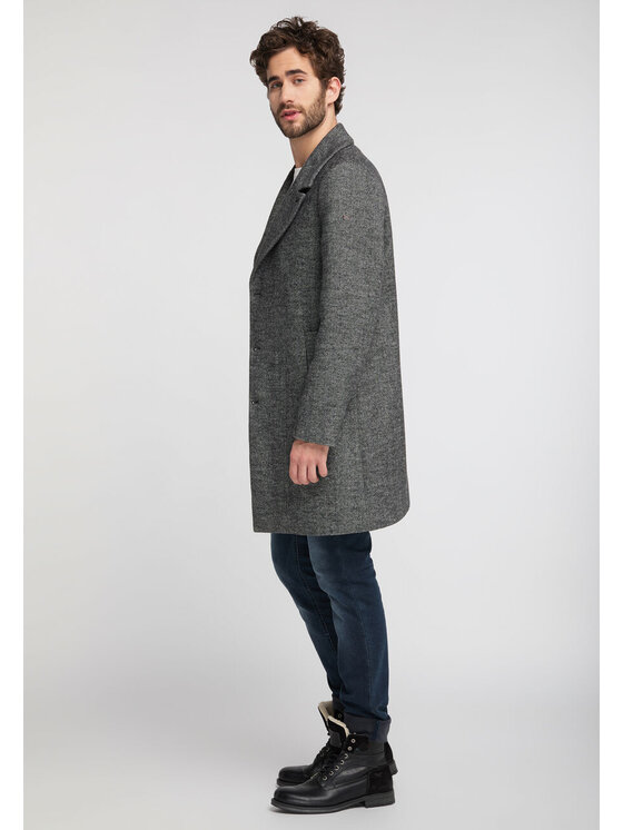 Mustang Mustang Cappotto DAVID SC COAT Grigio Regular Fit