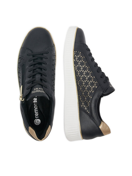 Remonte Remonte Sneakersy D2E03-03 Czarny