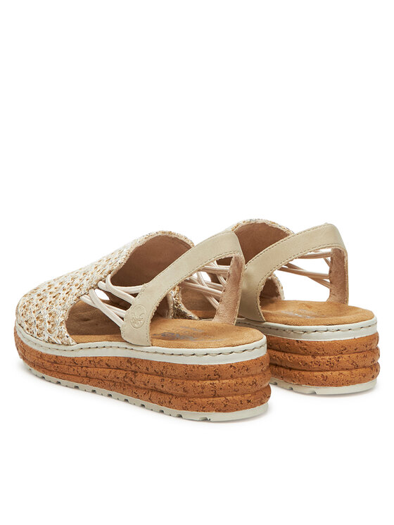 Rieker Rieker Sandales 62741-60 Bēšs