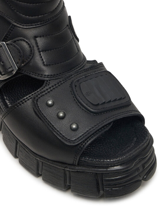 NEW ROCK NEW ROCK Sandale M-S106-V2 Negru