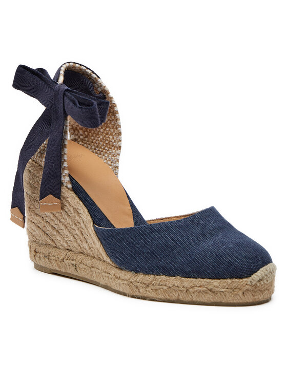 Castañer Castañer Espadrile Carina/8/002 021642 Albastru