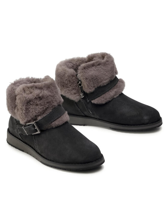 emu oxley fur cuff boot