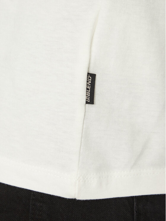 Blend Blend T-Shirt 20717965 Biały Regular Fit