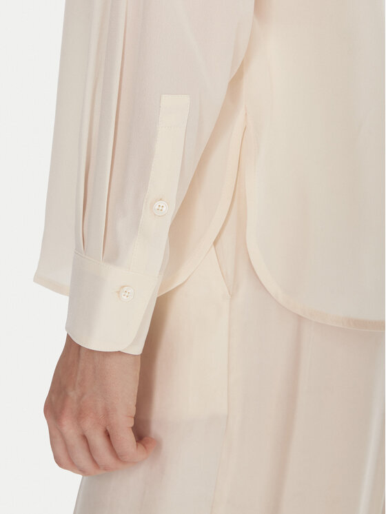 Marella Marella Camicia Rocker 2523116032 Écru Regular Fit