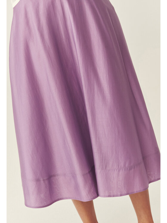 TATUUM Tatuum Spódnica midi BENRE Fioletowy Flare Fit