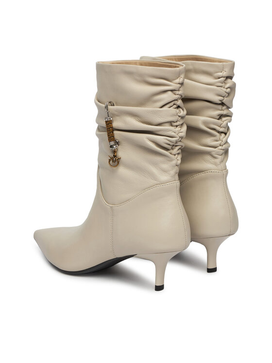 PINKO PINKO Botine Gloria 28 SD0629P003 Crem