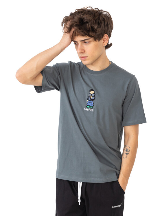 Kamuflage Kamuflage T-Shirt Slanger Szary Comfortable Fit