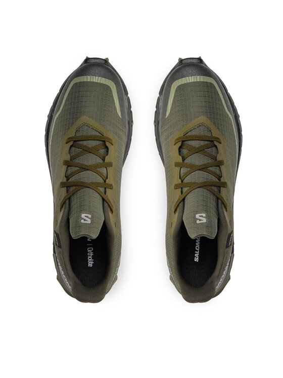 Salomon Salomon Scarpe da corsa Alphacross 5 Gtx GORE-TEX 473103 29 W0 Verde