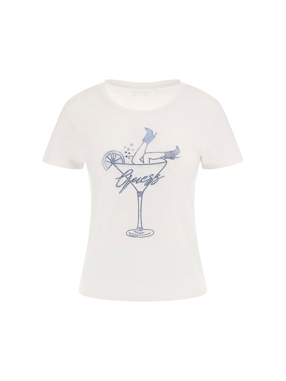 Guess Guess T-Shirt 176621 Biały Classic Fit