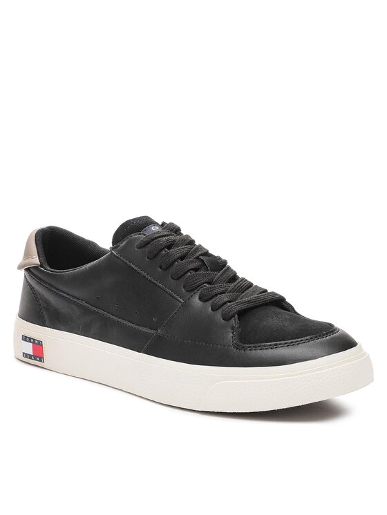 Tommy Jeans Tommy Jeans Sneakers Vulcanized Ess EM0EM01106 Negru