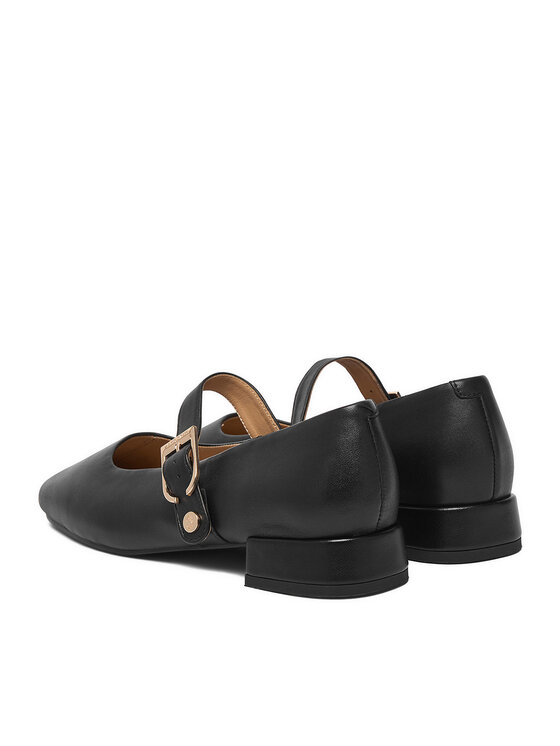 U.S. Polo Assn. U.S. Polo Assn. Baleriny Amelia001-Blk EO-AMELIA001W/GL1 Czarny