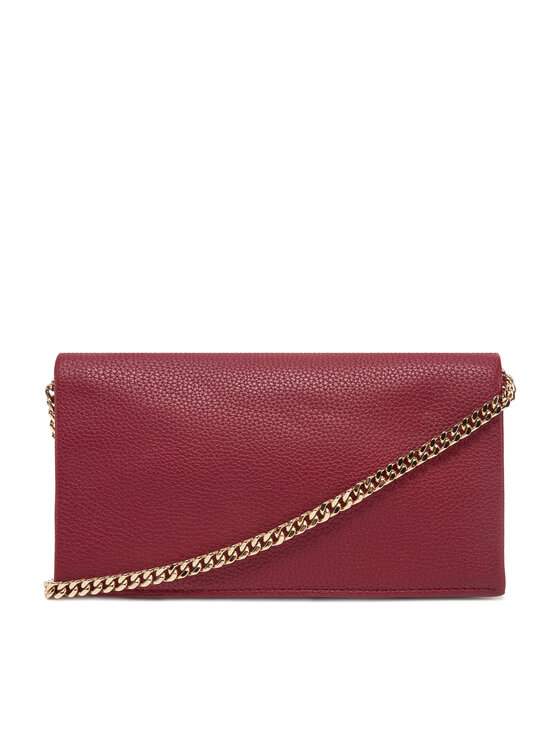 Tommy Hilfiger Tommy Hilfiger Дамска чанта Th Her Flap W/Chain AW0AW17403 Червен