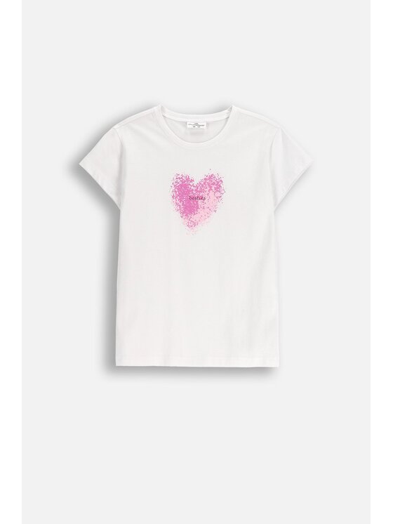 Coccodrillo Coccodrillo T-Shirt WC6143211VGA-001 Biały Regular Fit