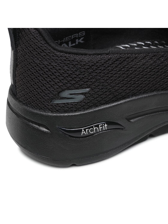 Skechers Skechers Halbschuhe Go Walk Arch Fit 124401/BBK Schwarz