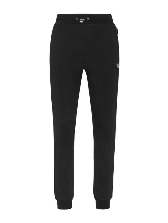 PHILIPP PLEIN PHILIPP PLEIN Jogger nohavice 9575 Čierna Jogger Fit