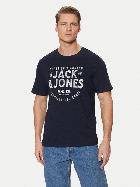 Jack&Jones Jack&Jones Sada 5-triček Simon 12276424 Barevná Standard Fit