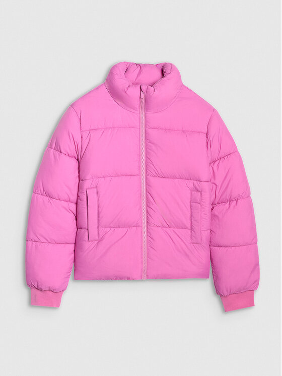4F 4F Kurtka puchowa OUTERWEAR Różowy Regular Fit