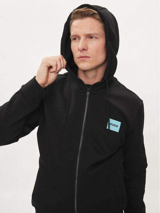HUGO Hugo Mikina Daple212 50447972 Čierna Regular Fit