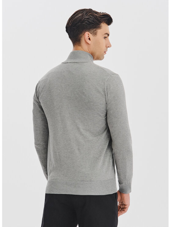 Pako Lorente Pako Lorente Kardigan P25WF-2X-024 Szary Classic Fit
