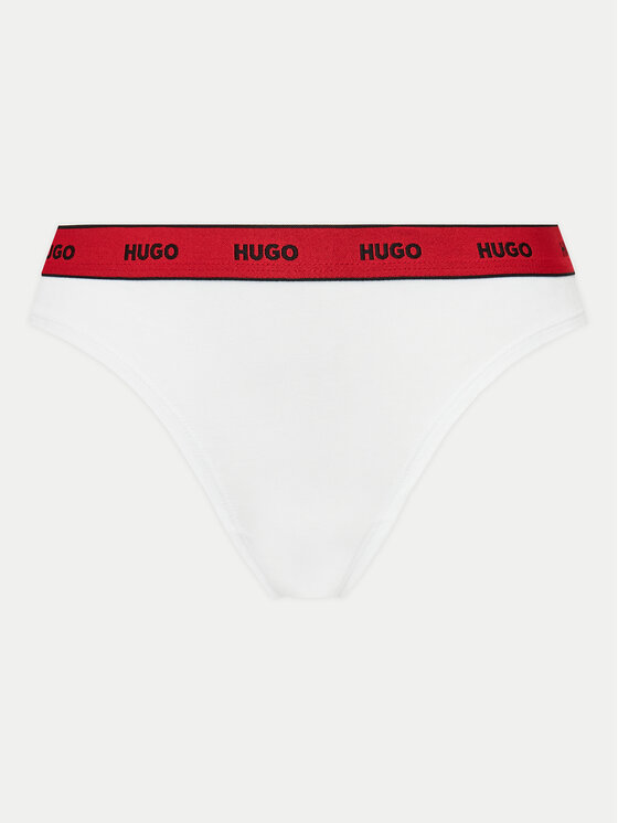 HUGO Hugo Sada 3 kusů string kalhotek 50480150 Barevná