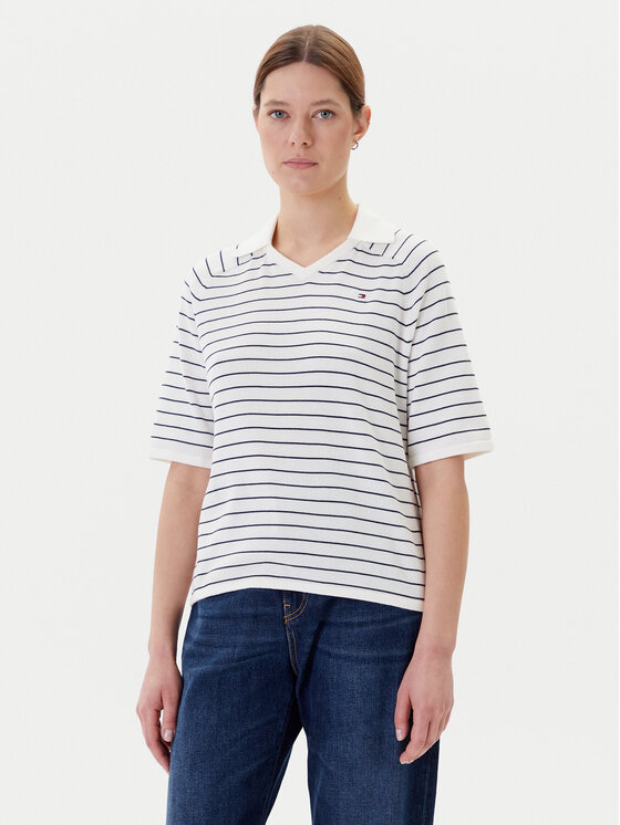 Tommy Hilfiger Polo WW0WW45694 Blu scuro Regular Fit, taglia : S