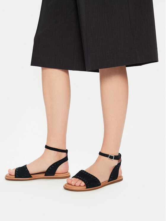 Clarks Clarks Sandały Maritime May 26176290 Czarny