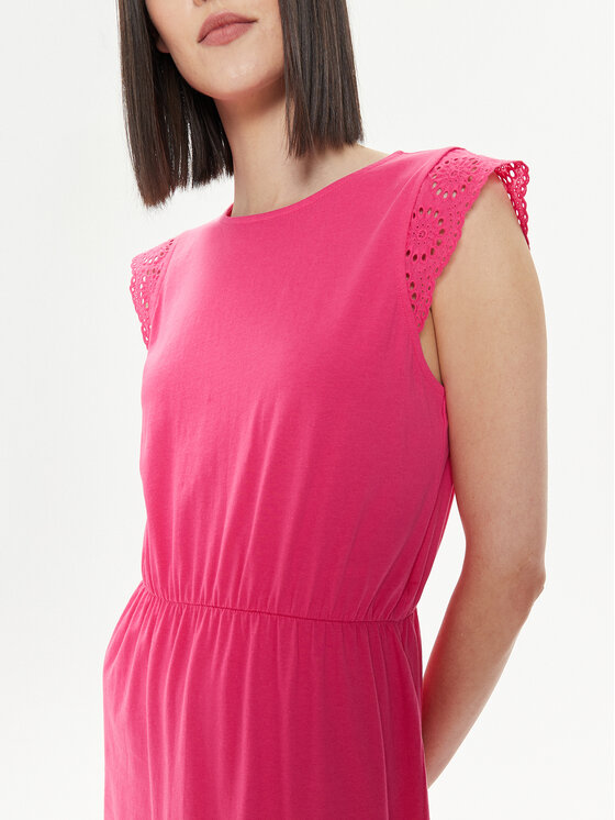 Vero Moda Vero Moda Ljetna haljina Emily 10305216 Ružičasta Regular Fit