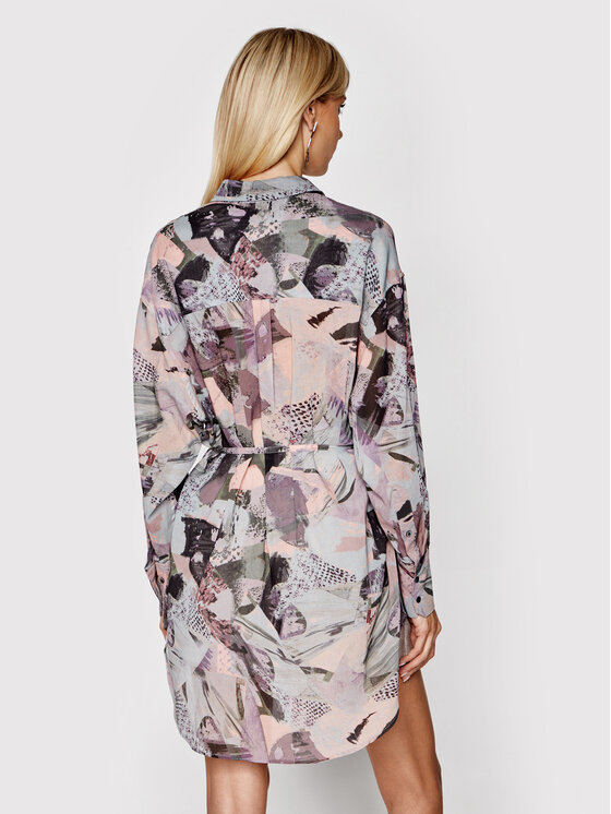 Camicia Cielo A0553 Multicolore Oversize