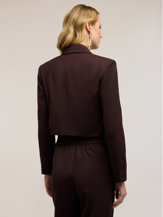 Motivi Motivi Giacca di transizione Q090Q001120N022 Marrone Regular Fit