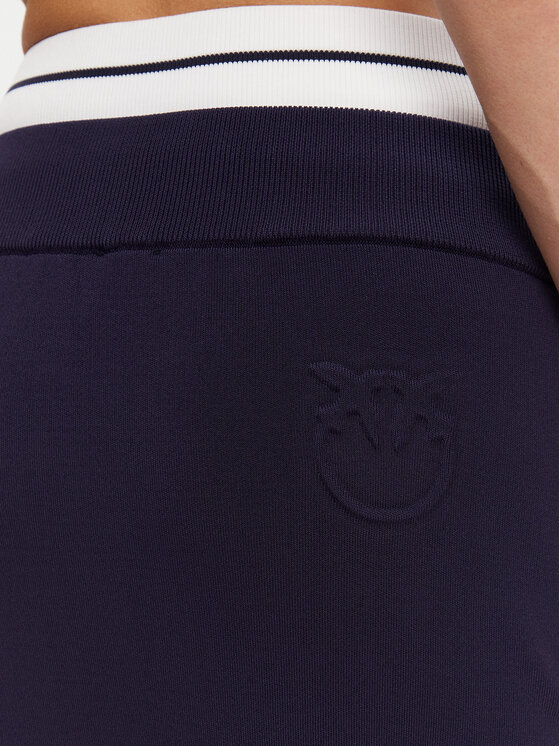PINKO PINKO Ceruzaszoknya Marmolada Gonna 104740 A2FQ Sötétkék Slim Fit