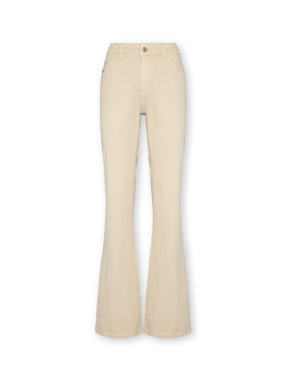 Elena Mirò Elena Mirò Pantaloni di tessuto P701P000434N002 Crema Regular Fit