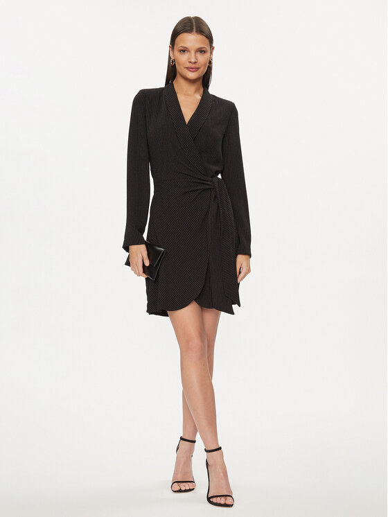 Morgan Morgan Rochie de zi 241-RVOLCA Negru Regular Fit