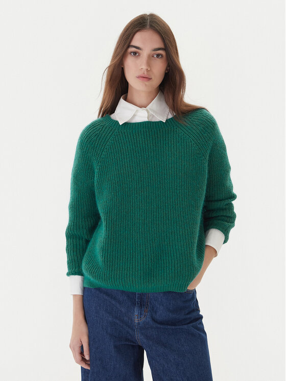 Weekend Max Mara Weekend Max Mara Pulover Xeno 2525366102 Verde Relaxed Fit