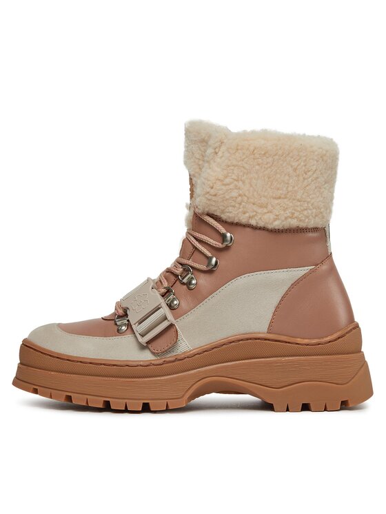 Ted Baker Ted Baker Kotníková obuv Mayyzi 258003 Hnědá