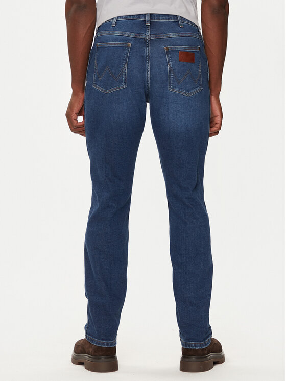 Wrangler Wrangler Jeansy Greensboro 112358221 Niebieski Straight Fit