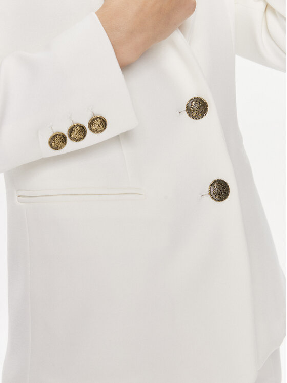 Marella Marella Σακάκι Lia 2413911024 Λευκό Regular Fit