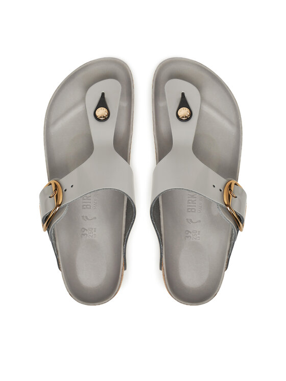 Birkenstock Birkenstock В'єтнамки Gizeh Big Buckle Hex 1029507 Сірий