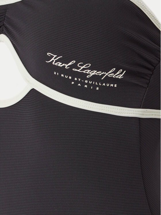 KARL LAGERFELD KARL LAGERFELD Bikiny A1W46031 Čierna