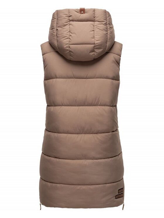 Navahoo Navahoo Bezrękawnik Madilynaa Brązowy Casual Fit