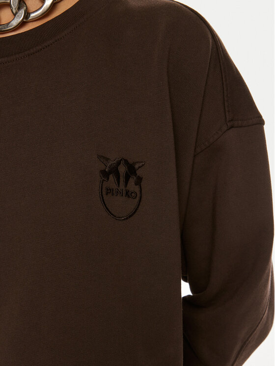 PINKO Pinko Sweatshirt Setup 101831 A21P Braun Relaxed Fit