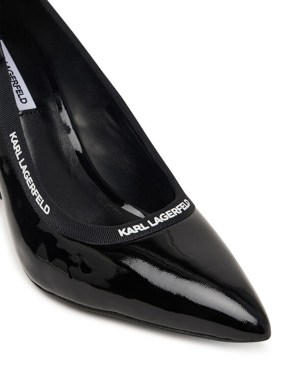 KARL LAGERFELD KARL LAGERFELD Kõrgete kontsadega KL30908R Must