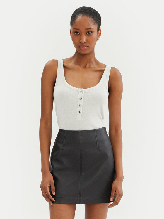 PINKO PINKO Top 104649 A2CQ Gri Regular Fit