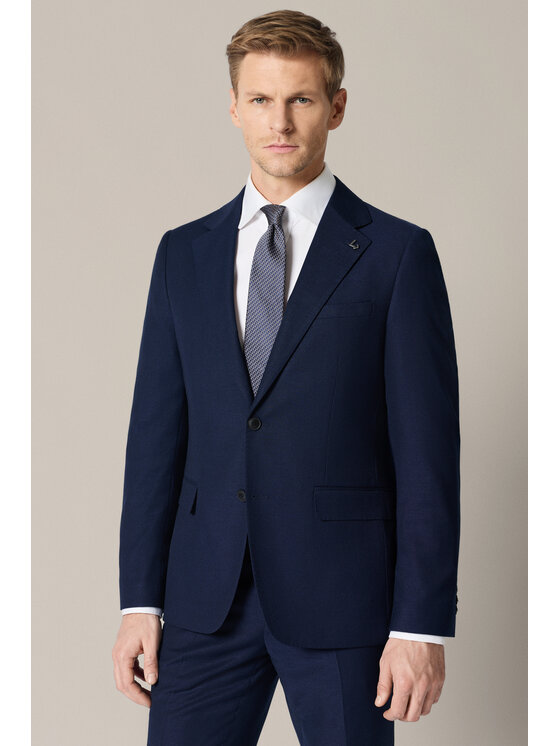 Lancerto Lancerto Garnitur Siracusa GA073126000001 Granatowy Slim Fit