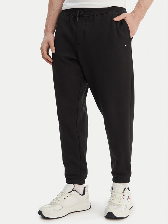 Tommy Jeans Tommy Jeans Jogginganzug DM0DM23281 Schwarz Regular Fit