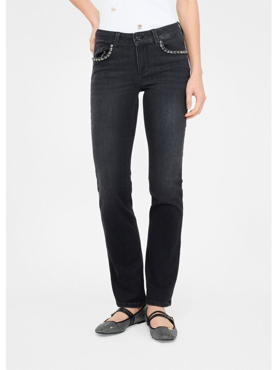 Liu Jo Liu Jo Jeans UF5016D479787462 Nero Slim Fit