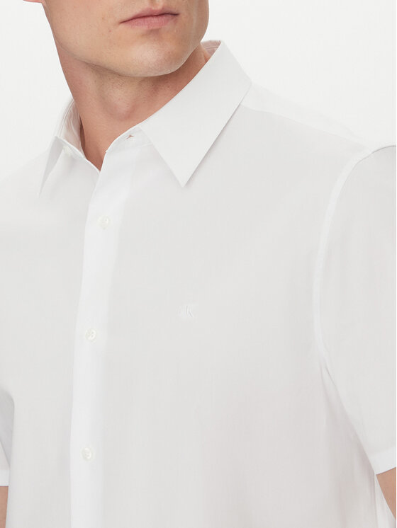 Calvin Klein Calvin Klein Košeľa Classic LV04LB125G Biela Regular Fit