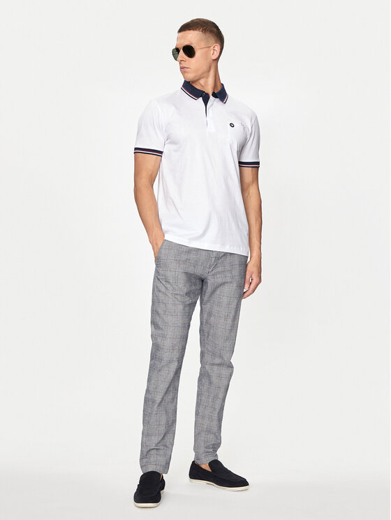 Pierre Cardin Pierre Cardin Polokošeľa C5 21284.2034 Biela Regular Fit
