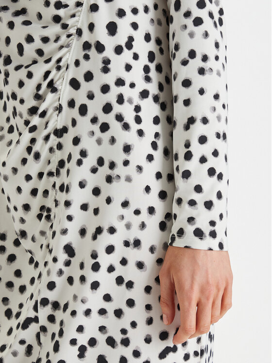 Calvin Klein Calvin Klein Každodenné šaty LV044E212G Écru Slim Fit